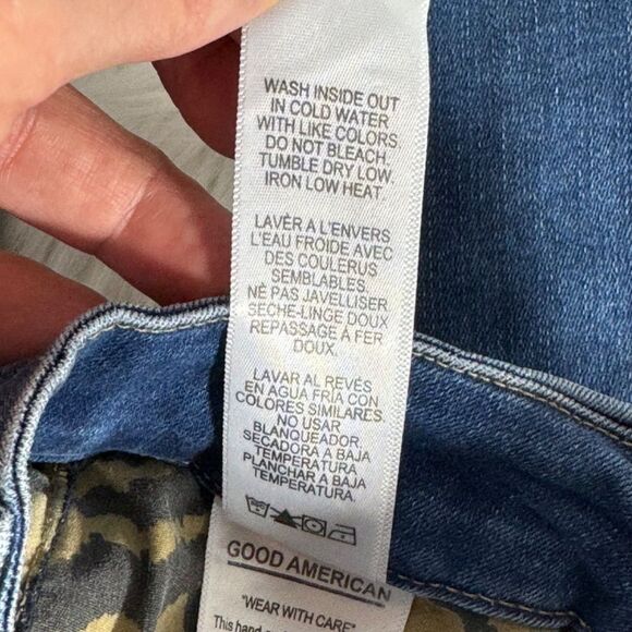 Good American Good Legs Skinny Jeans Sz 25 - Picture 9 of 9